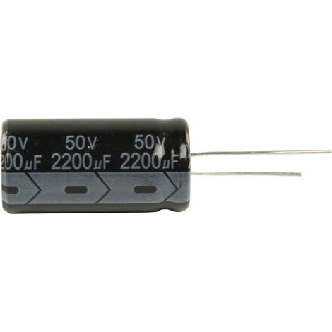 Condensateur électrolytique Fixapart 2200/50PHT Ra. 2200 µF 50 V 105