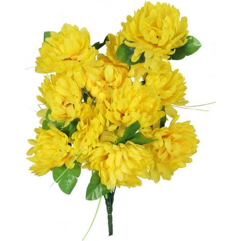 Bouquet de 14 chrysanthèmes, BUK12-W14Z