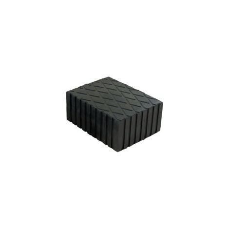 7040  Gummiauflage  für Hebebühnen  10 x 80 x 60 mm