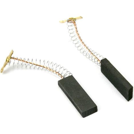 2x Balai en charbon, charbon moteur 512.536mm pour outils électriques par ex. Hitachi, Makita, Milwaukee, Panasonic, Ryobi, Stihl