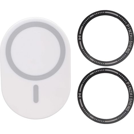 Support magnétique pour téléphone portable de 17 mm - Pour tableau de bord de voiture - Installation simple - Pour appareils de 10,2 à 17,8 cm (1/5)