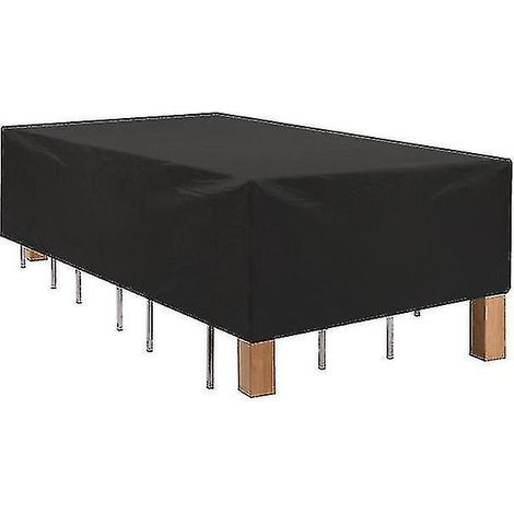 Housse pour mobilier de jardin, 180 x 120 x 70 cm, housse pour table de jardin en polyester Oxford résistant, pour terrasse ou patio. (1/5)