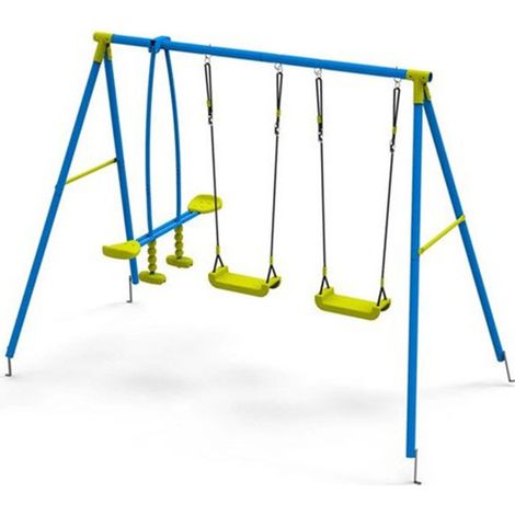 Altalena da giardino per bambino con struttura in