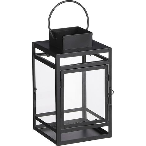 Mica Decorations Lanterne Noir H23xl13xL13.5cm (1/5)