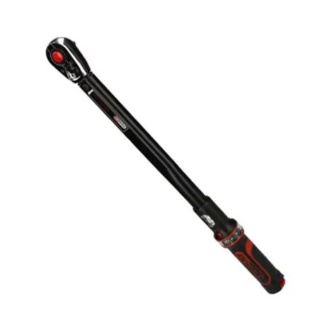 Kstools – Clé dynamométrique 1/4” 5-25 Nm – Précision ± 3% – Déclenchement auditif – Poignée ergonomique bi-matière – Norme DIN EN ISO 6789