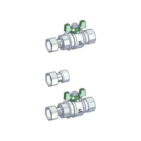 Remeha Anschlussset Aufputz Heizung 3/4 Zoll , 7888334