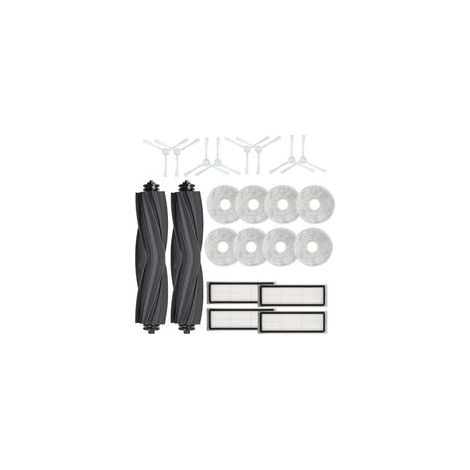 Keyoung – Accessoires pour aspirateur Dreame L10s Ultra – 2 brosses principales, 4 filtres HEPA, 8 chiffons microfibre, 8 brosses latérales (1/5)