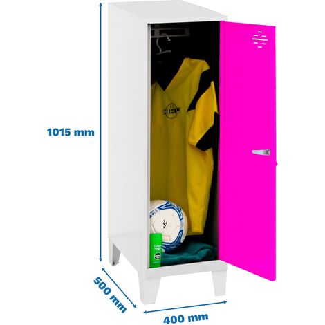 Simonrack Mini mobile bianco e rosa design moderno compatto