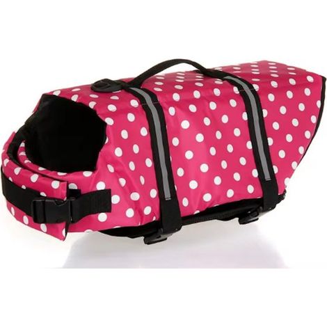 Giubbotto di salvataggio POOTJE blu per cani, taglia XS, per cani di peso pari a 2,4 kg. Ausilio per il nuoto dei cani. (1/5)