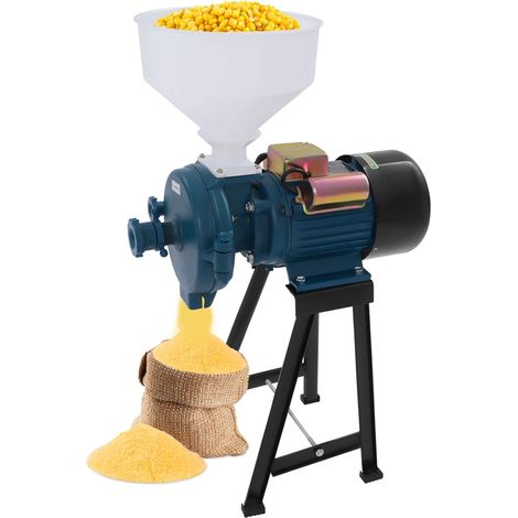 2200W 1400rpm Electric Grain Mill Grain Grinder Machine Crusher for Grain Corn Straw Feed Grinder, for family and commercial purposes (1/5)