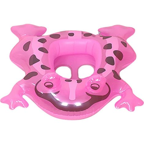 Bouée gonflable - Jouets de piscine pour enfants Bouée grenouille aux yeux lumineux, idéale pour les fêtes aquatiques, confortable et confortable (1/4)