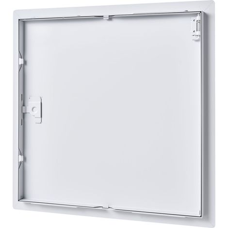Panneau d'accès en acier galvanisé 39x39 cm pour cloison sèche,installation facile avec poignée à vis,découpe 37x37 cm,pour plomberie électricité (1/5)