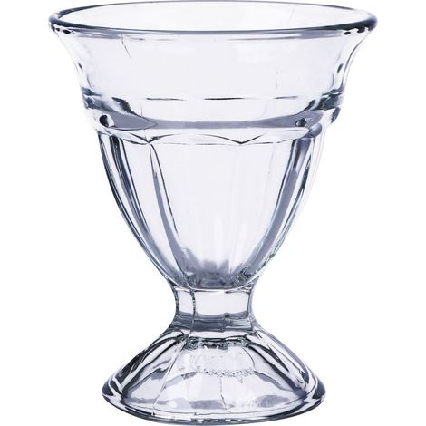 Regalo Italiano Set 6 Pz Coppe Gelato D 10 Cm H 12 Cm Vetro