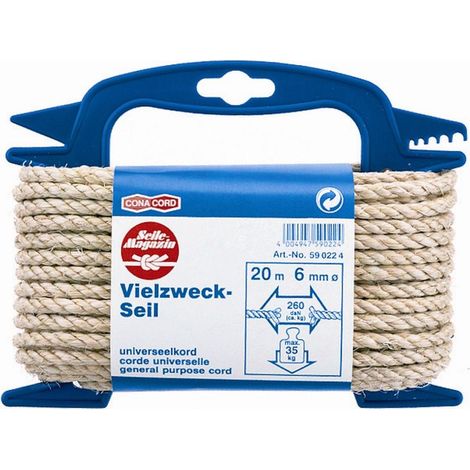 Conacord Seil Ø 6 mm x 20 m Seile