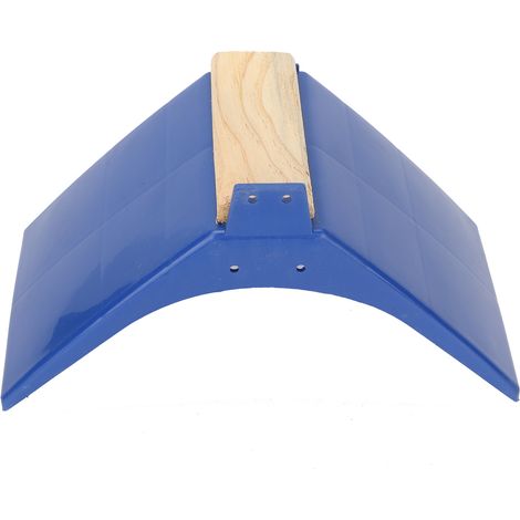 Support de repos pour pigeons en cage, perchoir en plastique avec bloc de bois, accessoires de cage, bleu avec bloc de bois (1/5)