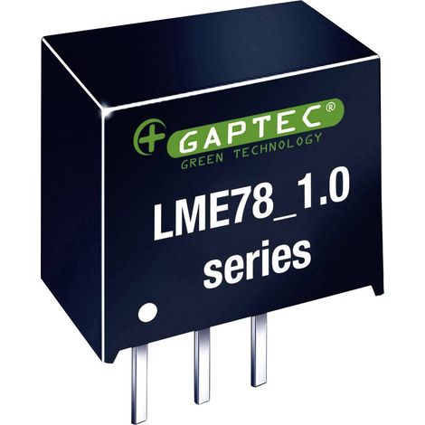 Convertisseur CC/CC pour circuits imprimés Gaptec LME7805-1.0 10070823 24 V/DC 5 V/DC 1 A 5 W Nbr. de sorties: 1 x 1 pc(s) X724611