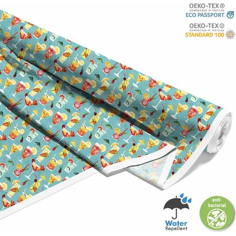 Dekorativer Outdoor-Stoff Oxford - Motiv Sommer DX9161 (1/5)
