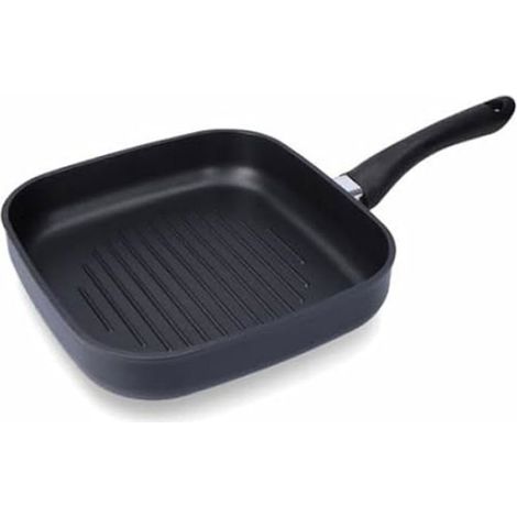 Accessoires de préparation d'aliments - - Grill Noir - 24 x 24 cm - Compatible tous feux - Élégant (1/5)