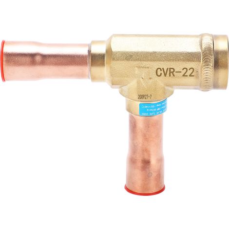 Ortviai Clapet anti-retour à angle droit CVR-22 en laiton pour climatisation et réfrigération, raccord soudé (1/5)