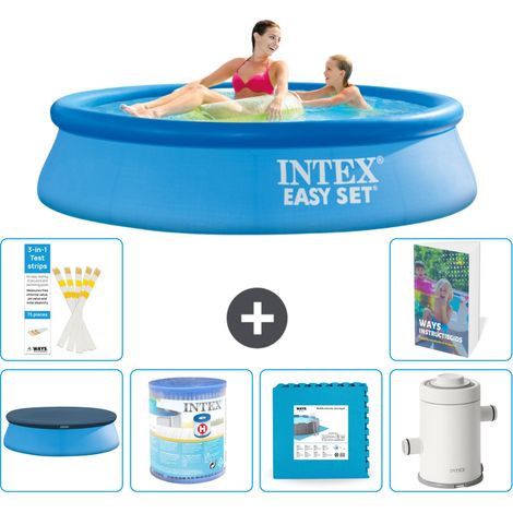 Intex Piscina Easy Set Rotonda - 244x61 cm - 7-pezzi  S80