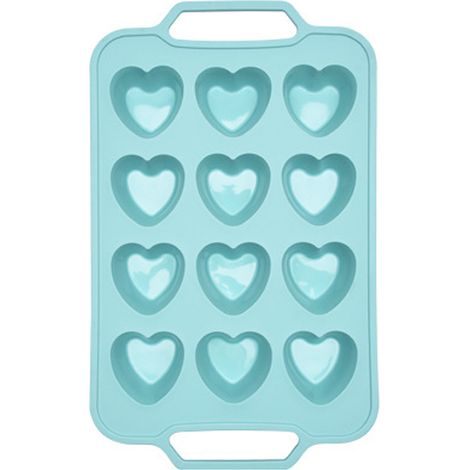 Moule À Muffins - Moule En Silicone Antiadhésif Européen - Pour Pâtisserie Et Desserts - 12 Emmanches - 37,4 X 22,5 X 3,3 Cm (1/5)