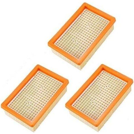 3 PIèCES SéRies Aspirateur Remplacement du Filtre pour KARCHER Plissé Plat MV4 MV5 MV6 WD4 WD5 WD6 P Premium WD5 (1/4)