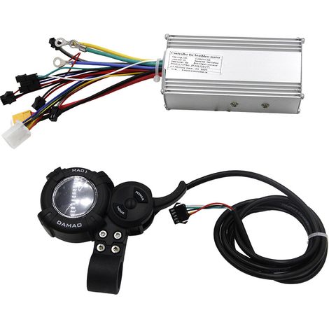 DAMAO Controller Instrument Kit for Scooters, 48V 30A High-Power Controller Instrument, 1500W (1/4)