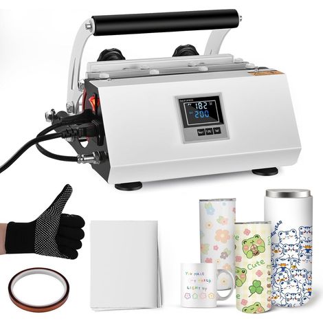 Heat Press for 20-30 oz Mugs, Transfer Press, Mug Printing Press for Ceramic Mugs, Glass Mugs, and Metal Mugs