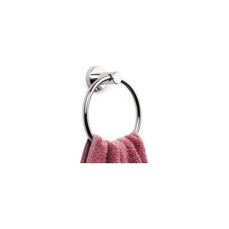 Handtuchring aus Chrom, wandmontierter Handtuchhalter fürs Badezimmer, Badezimmerarmaturen von Crezuo (1/5)
