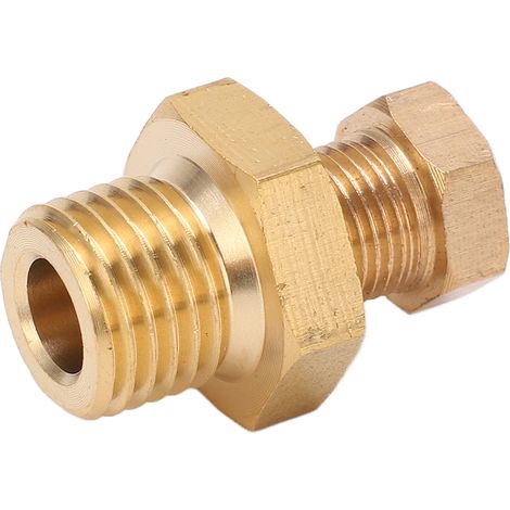 Adaptateur bouchon carter M14x1.5 vers 1/8 NPT, vis de température d'huile, outil de taraudage universel pour automobile, reprise de filetage, accessoire réservoir. (1/5)