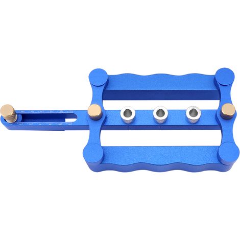 Kit de gabarit de centrage automatique 6/8/10mm pour perçage bois, outil manuel de menuiserie (1/5)
