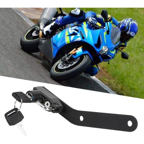 Antivol Casque Moto Anti-Vol pour SUZUKI GSX-R1000/R L7 2017+ (Noir) (1/3)