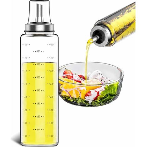 500ML oil dispenser with scale, olive oil dispenser with funnel kitchen oil dispenser (1/5)