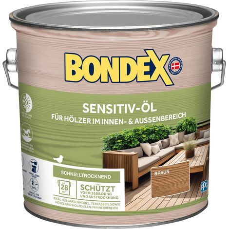 Bondex Wetterschutzöl 2,5 L braun