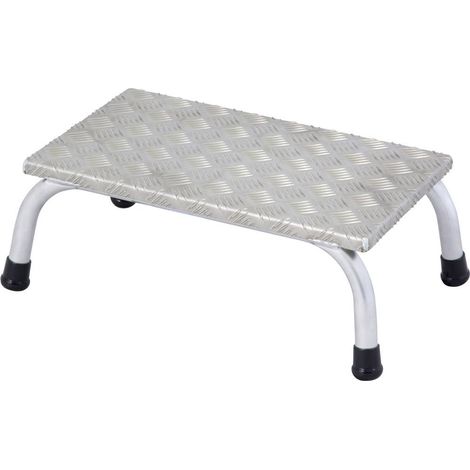 Krause 805010 Alluminio Sgabello Altezza operativa max: 2.20 m Argento 2.4 kg