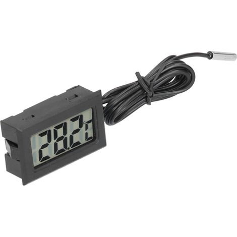 Thermomètre électronique intégré, thermomètre numérique, mini-écran numérique (1/5)