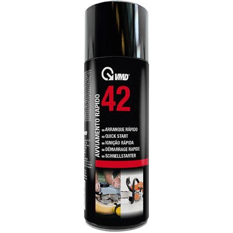 VMD 42 Ae'rosol de'marrage rapide pour moteurs essence et diesel 200 ml