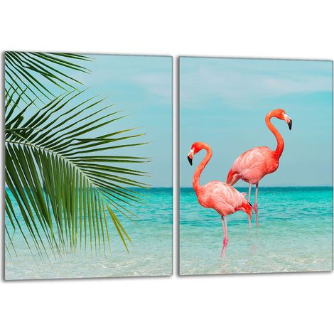 Piastra protettiva in vetro per stufa 2x40x52 Flamingo (1/5)