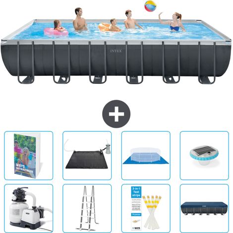 Ultra XTR Pool Rechteckig - 732x366x132 cm - 9-teilig S598
