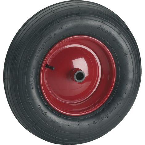 DÖRNER + HELMER Rad luftbereift 400 mm Stahlfelge 100 mm Nabenbreite (1/2)