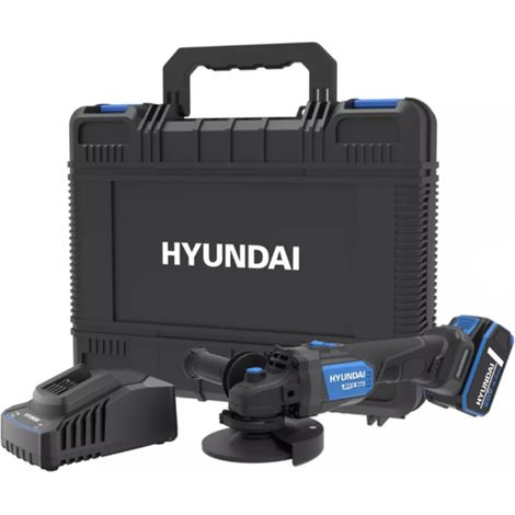 SMERIGLIATRICE ANGOLARE A BATTERIA BRUSHLESS FLEX 125mm 20V AG20X-125FT HYUNDAI (1/5)