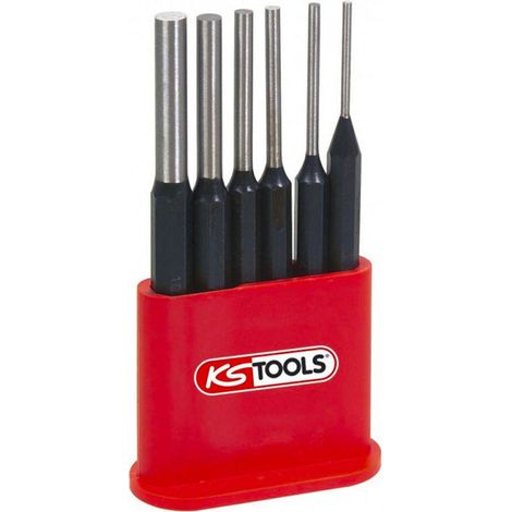 Juego de punzones KS TOOLS - Esteras Brunis - 6 uds - 156.0200