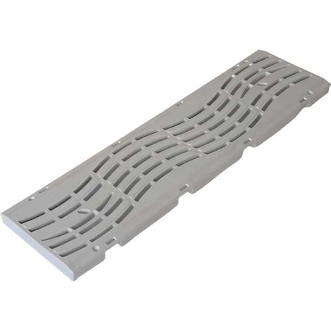 Rejilla Piscina de Polipropileno Reforzado con Protección Contra las Radiaciones UV - Adequa  Color: Gris (1/2)