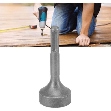 Pioche/marteau perforateur/enfonce-pieux électrique SDS-PLUS à tige ronde et surface incurvée (1/5)