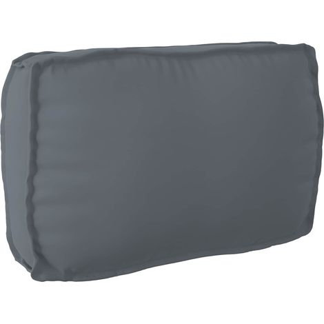 Kissen Anthrazit 70 x 40 x 12 cm Oxford-Stoff