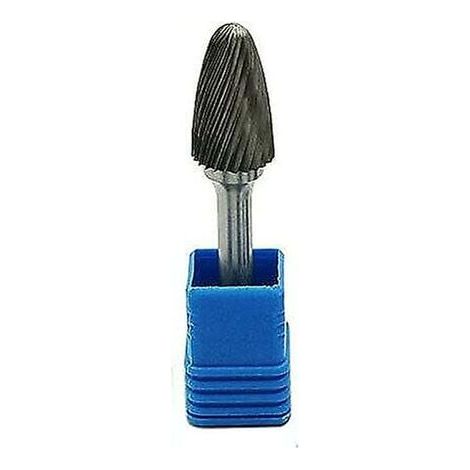 Fraise rotative pour le travail du bois, queue de 6 mm, carbure de tungstène, tête conique ronde, pour le travail du bois (1/4)