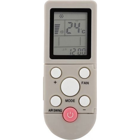AUX YKRf 001 Télécommande de climatiseur ABS universelle pour YKRf 09R/010 f 06 YKr f 016E (1/5)