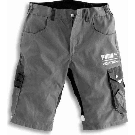 7023, Puma Arbeitsshort CHAMP stahlgrau/carbon 48