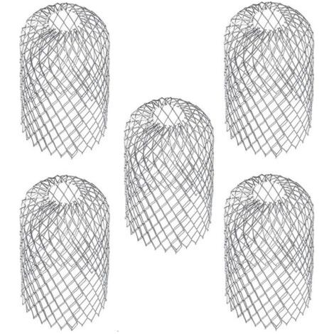 Lot de 5 filtres à feuilles, filtres de gouttière, drains de toit, filtres anti-feuilles, anti-colmatage 815 (1/5)
