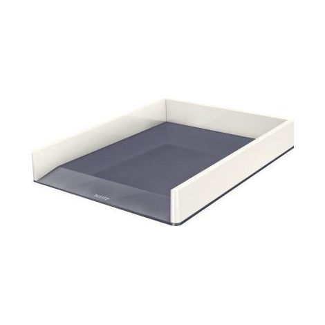 Briefablage WOW Duo Colour DIN A4 DIN C4 Folio Letter Polystyrol Farbe: grau/weiß (1/4)